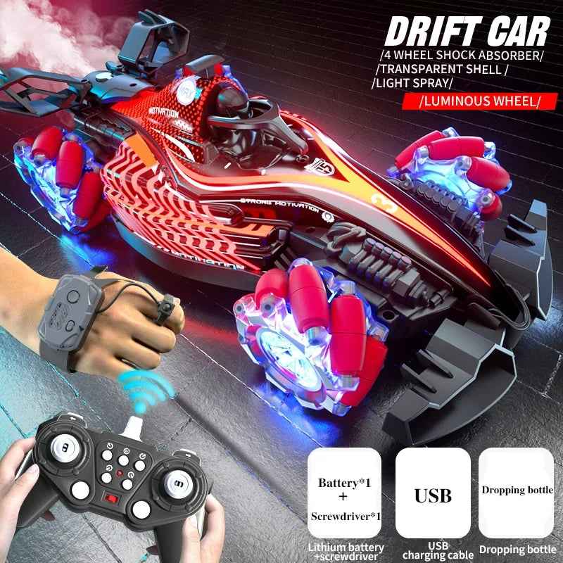 🚗💨 Turbo Spray Drift Car – Lights, Sounds & Stunts That’ll Wow Your Little Racer! 🔊✨ - ThiGui