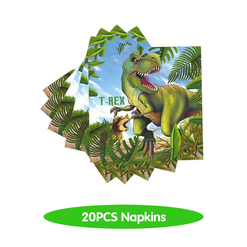 🦕 Jurassic World Dino Party Set 🎈 | Roars, Balloons & T-Rex Table Fun for Kids! 🎂🎉 - ThiGui