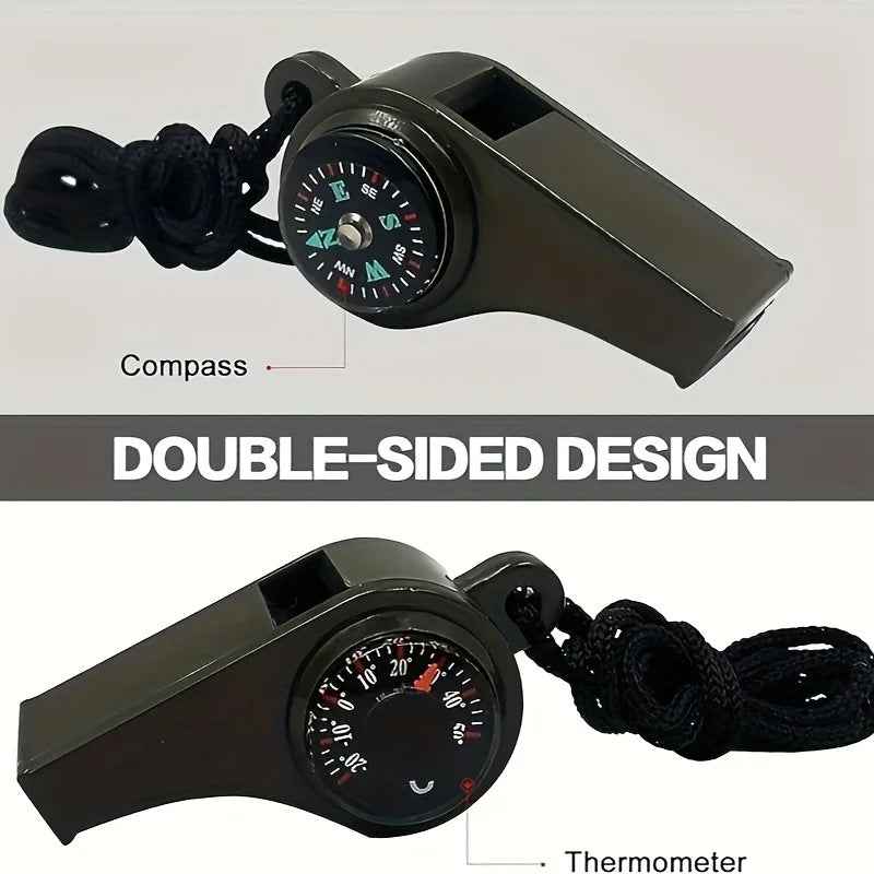 🎈Adventure-Ready! 3-in-1 Compass Whistle Thermometer for Brave Boys on the Go - ThiGui