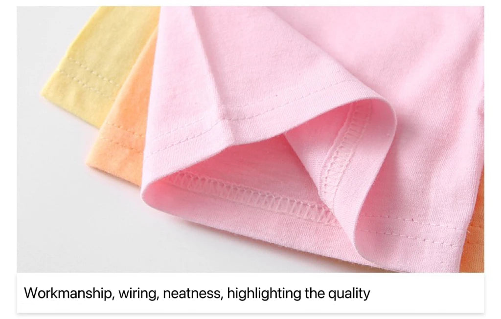 ☀️ Pure Cotton Summer Shorts – Comfy Coolness for Active Boys! 🩳🌈 - ThiGui