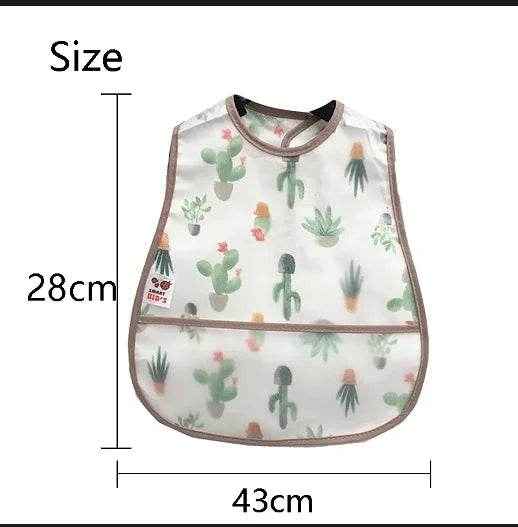 🍼Super Cute Waterproof Cartoon Bibs – Mealtime Magic for Messy Little Explorers! - ThiGui