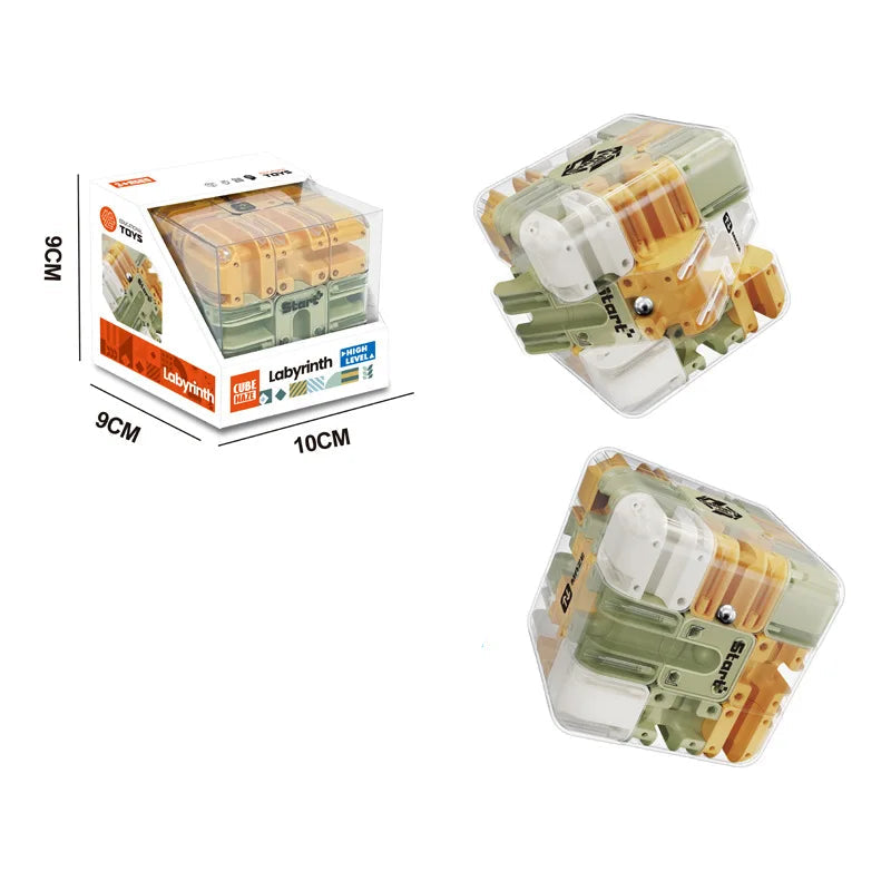 🌀🧩 3D Maze Magic Cube – Twist, Turn & Conquer the Labyrinth! 🎯💡 - ThiGui