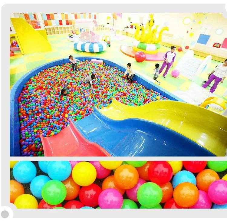 🧸100 Colorful Soft Ocean Balls – Perfect for Pool, Bath & Play Tent Fun! - ThiGui