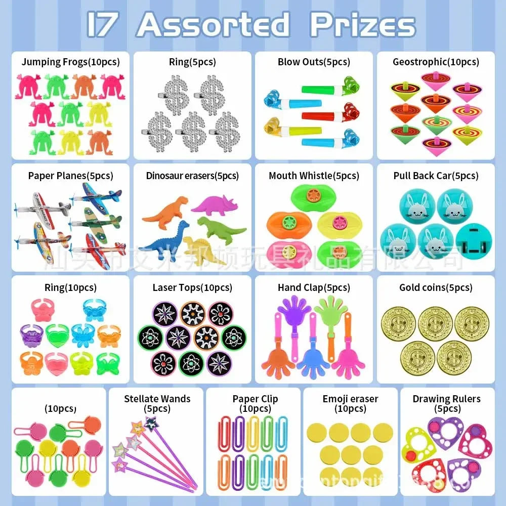 🎉 Party Sorted! Mega Toy Assortment – 30 to 300 Fun Filler Surprises for Kids 🎁🎊 - ThiGui