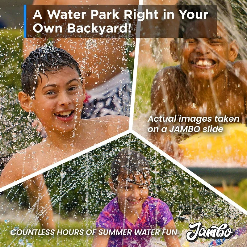 🌊💦 Slip, Slide & Smile! Backyard Water Slide with Sprinkler – The Ultimate Summer Splash 🌞👧🧒 - ThiGui