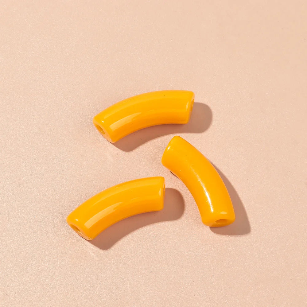 🌈 Lot de 20 Perles Tubes Arc-en-ciel – Idéal pour Créer des Bijoux Colorés et Fun ! 💫🧵 - ThiGui