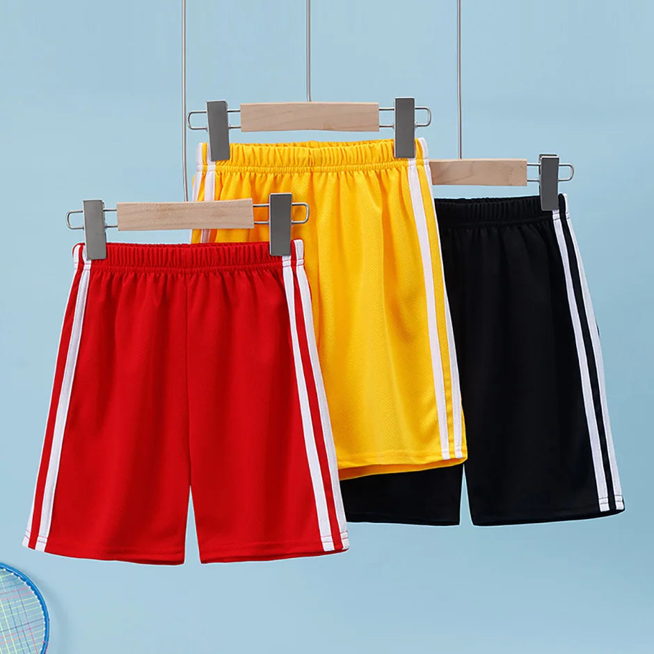 🩳 3/6-Pack Colourful Quick-Dry Kids’ Shorts – Comfy, Sporty & Everyday-Ready! ☀️👦 - ThiGui