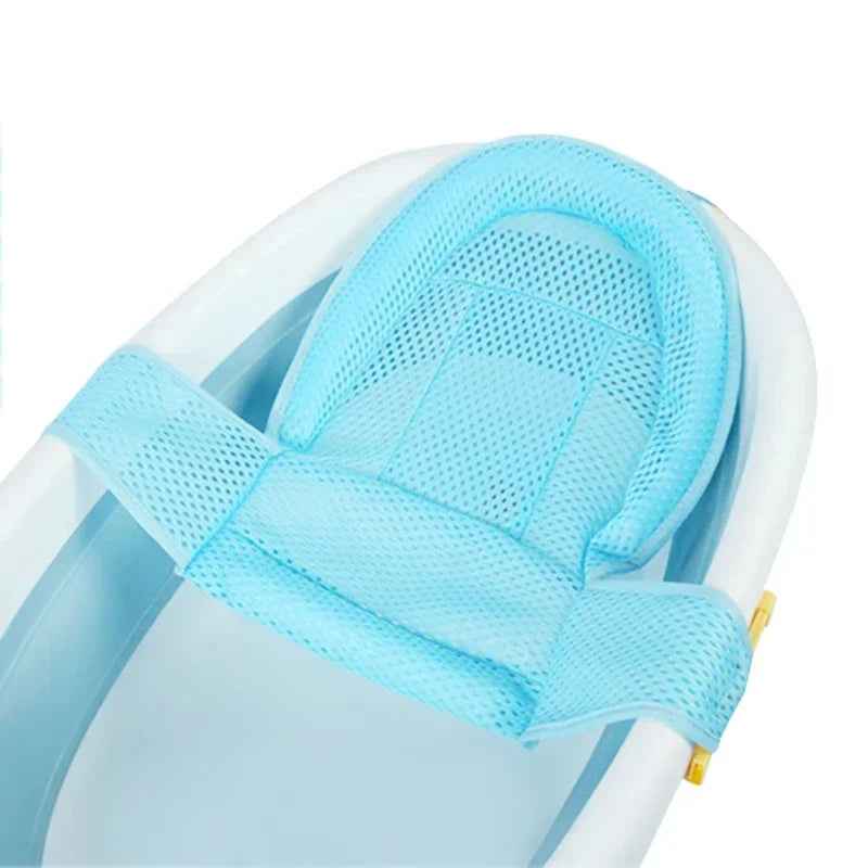 🛁 Hands-Free, Stress-Free – Baby Bath Net Support for Safe Splash Time! 🐣🧼 - ThiGui