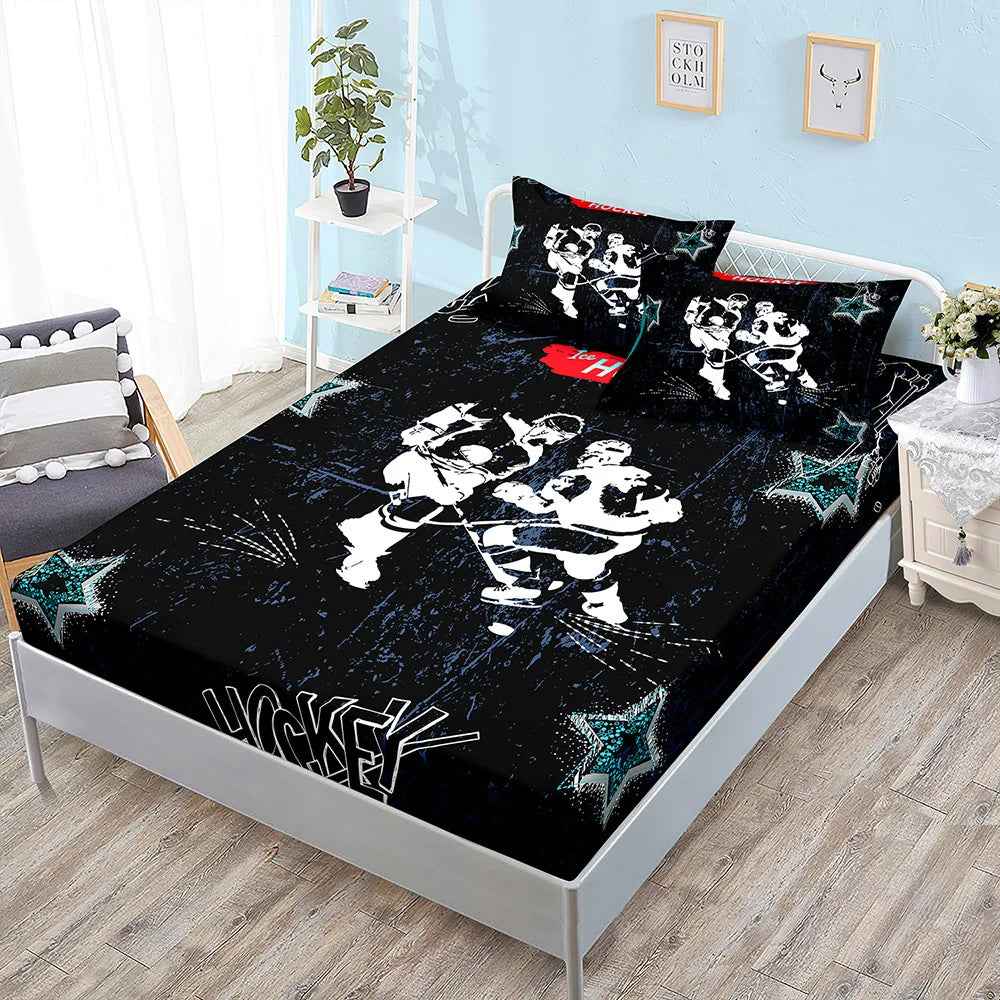 🏀 Game On! Slam Dunk Bedding Set for Young Basketball Stars - ThiGui