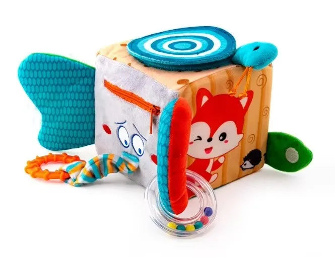 🐘 Snuggle, Shake & Smile! Hanging Plush Animal Rattles for Baby’s First Year 🍼💕 - ThiGui