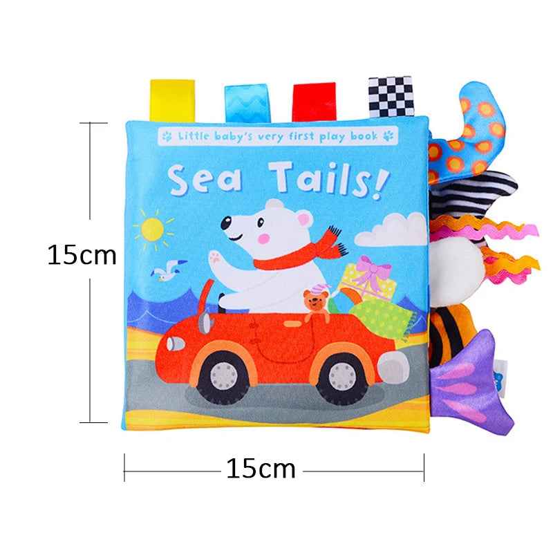 📘 Sensory Soft Baby Books – A Tiny Treasure for Little Hands 🍼👶 - ThiGui