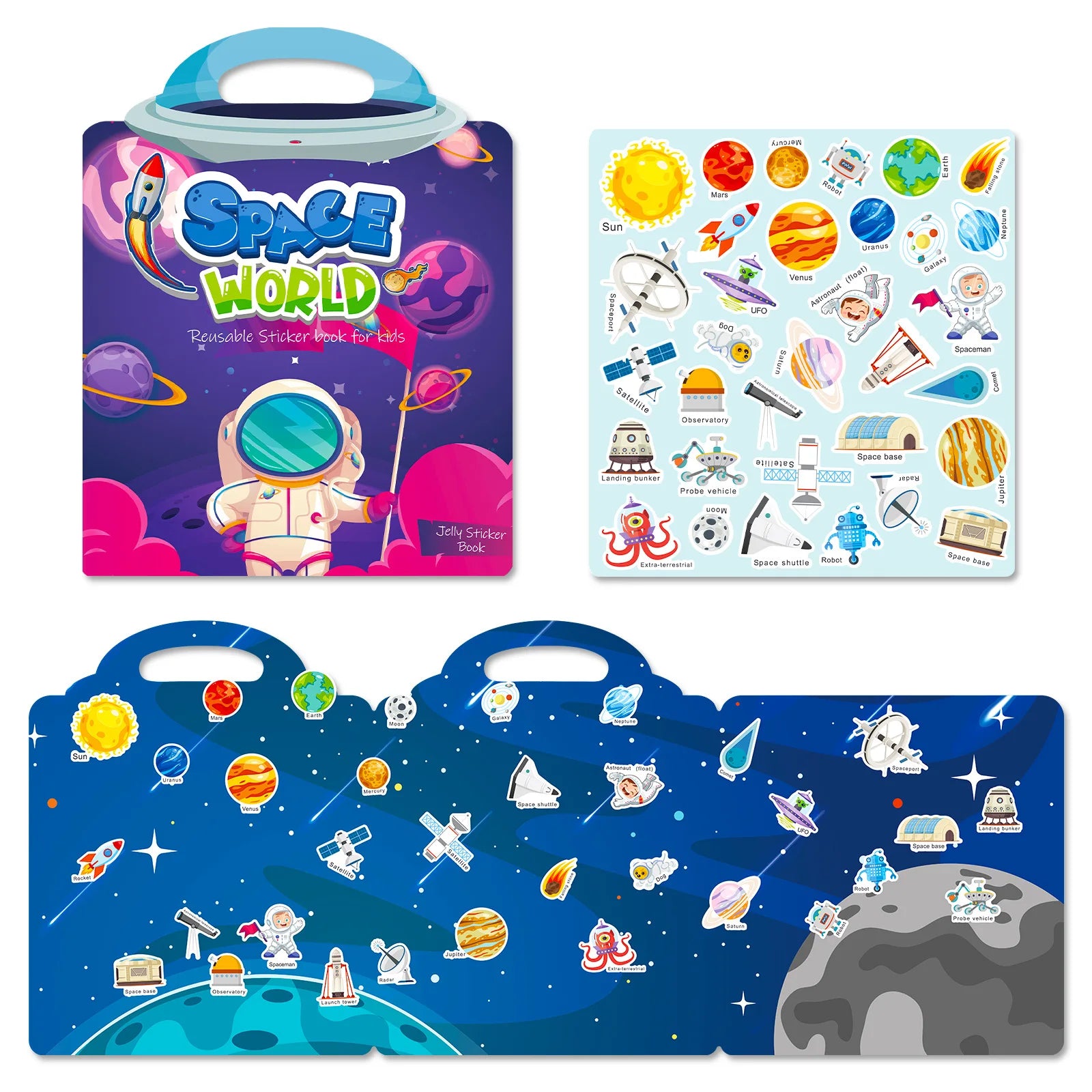 🎨Reusable Animal Scene Sticker Book – Endless Imaginative Fun! 📚✨ - ThiGui