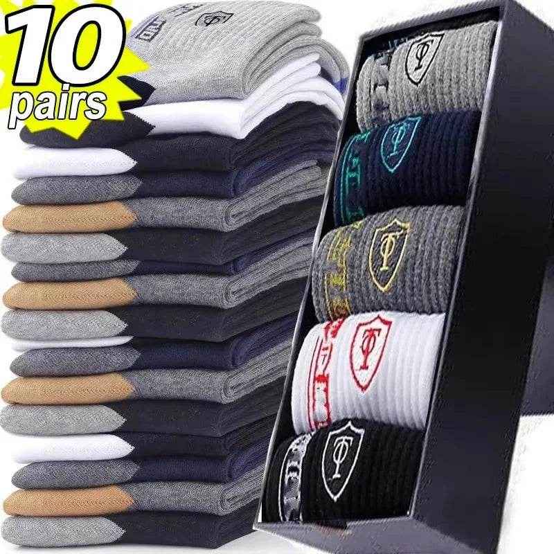 🧦Comfy Cotton Ankle Socks – 10 Pairs of Soft, Breathable Everyday Winners for Your Little Dynamo! - ThiGui