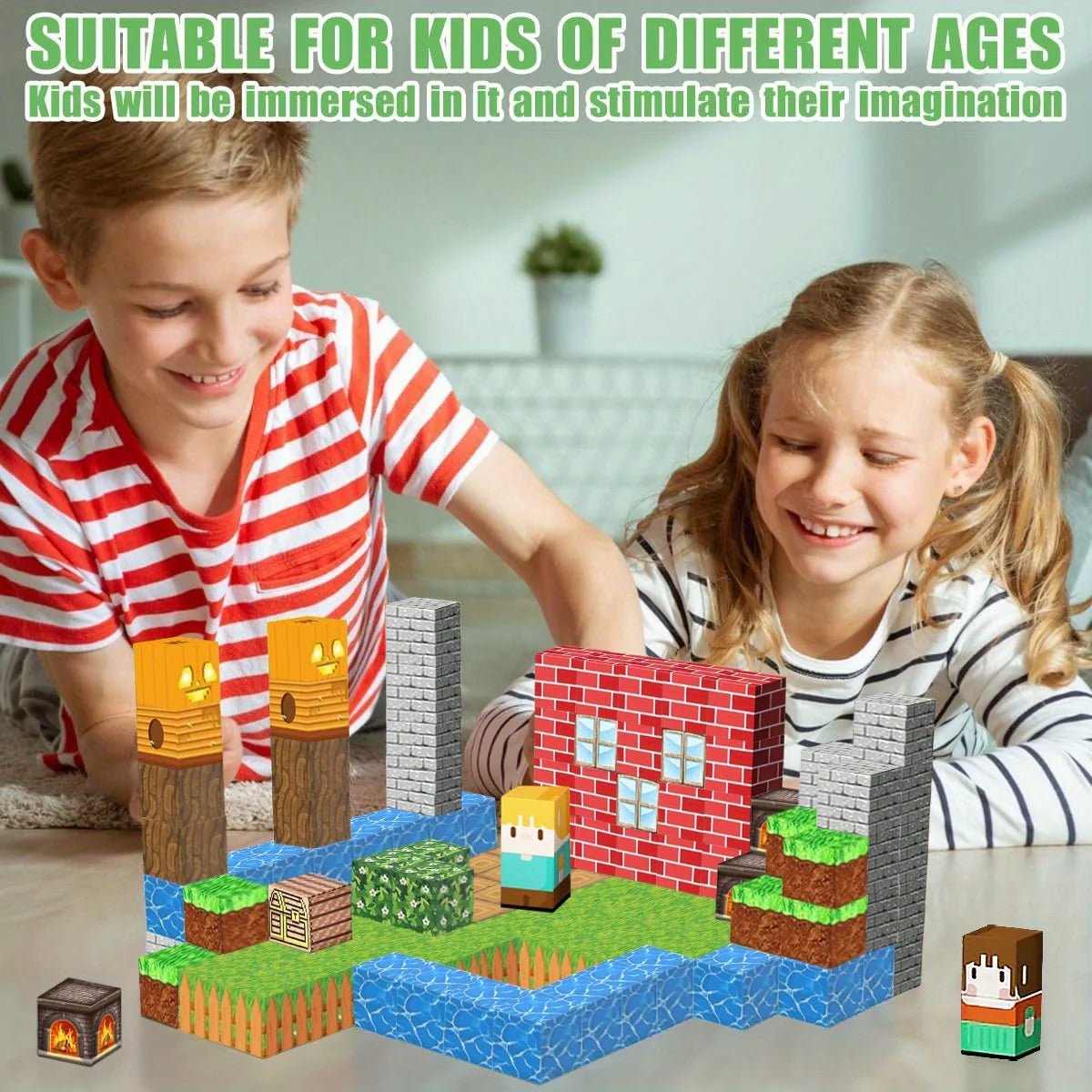 🧲 Build, Stack & Explore! Magnetic World Building Set for Creative Young Minds 🌍🔧 - ThiGui