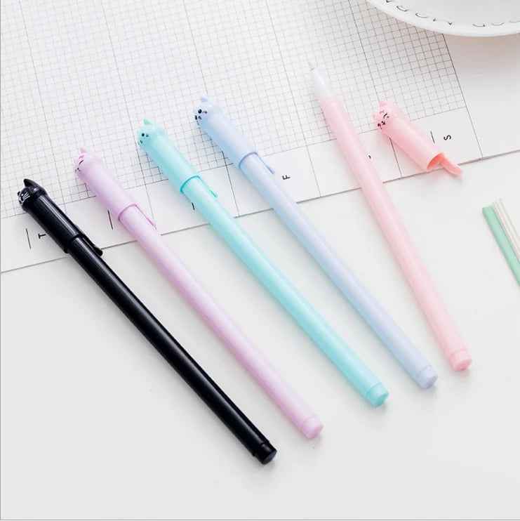 🖊️Purr-fectly Cute! 6 Black Cat Gel Pens That Kids (and Mums) Adore - ThiGui
