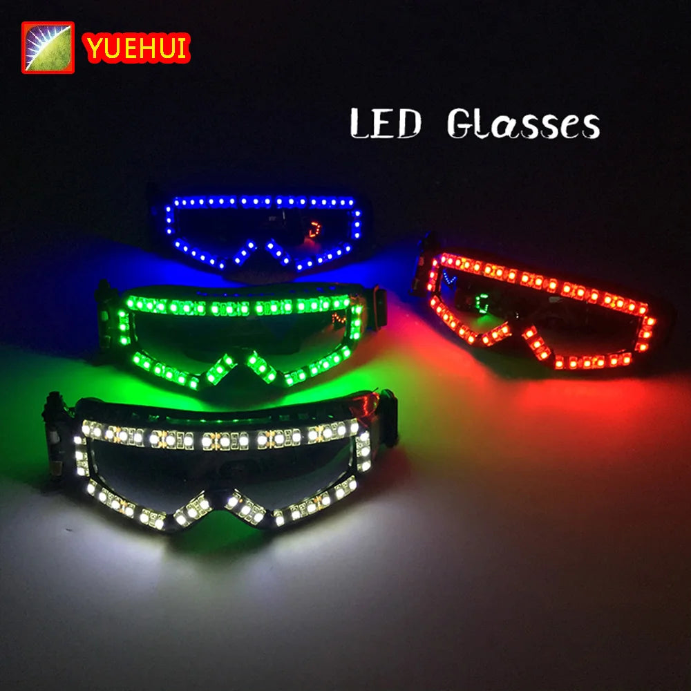 🌟 Cyberpunk LED Glasses – Light Up Your Boy’s Imagination! 🚀🕶️ - ThiGui