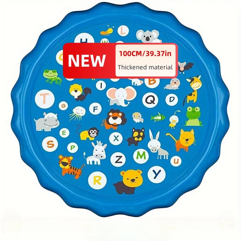 💦 Splash Time! Water Sprinkler Mat for Kids & Pets – Garden Fun All Summer 🐾🌞 - ThiGui