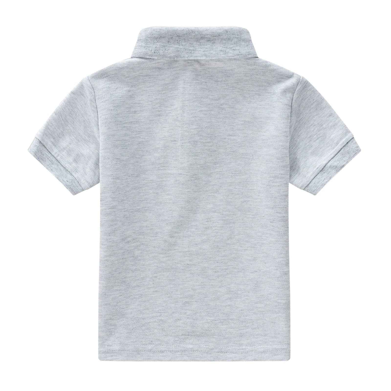 👕Everyday Smart Polo for Boys – Comfy Stretch Fit for Indoor & Outdoor Spring/Summer Style - ThiGui