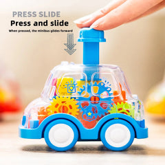🚗 Zoom & Click Gear Car – Press-and-Go Fun for Curious Little Drivers! 🔧✨ - ThiGui