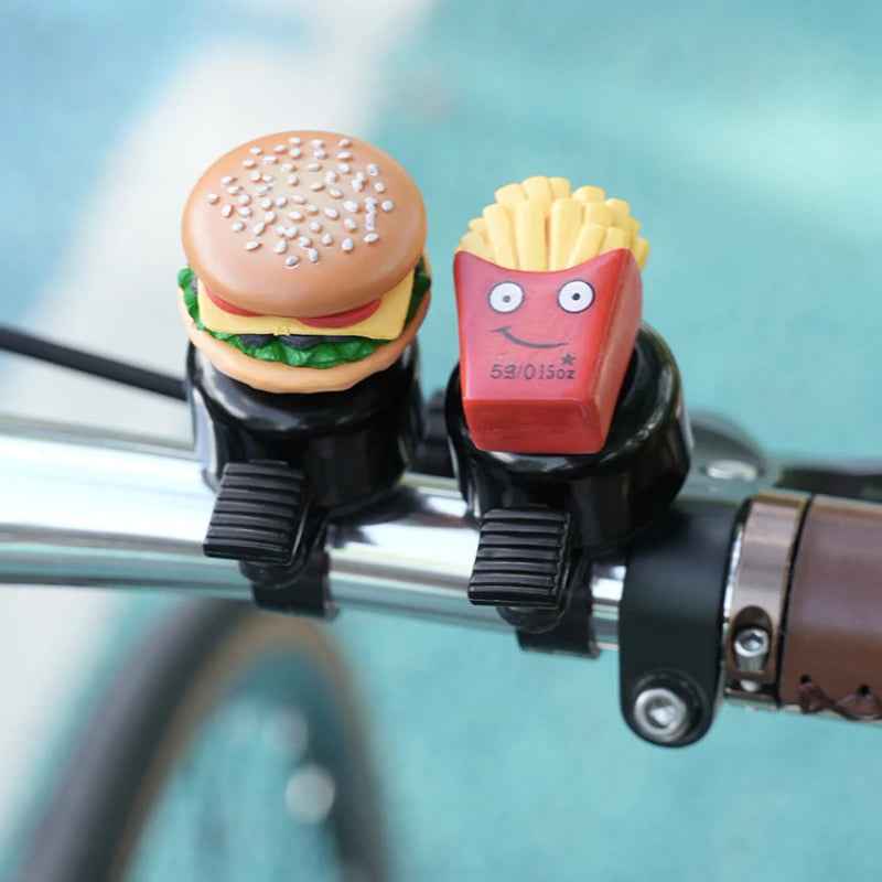 🌱Ding Ding, Let’s Roll! The Fun-Filled Hamburger Bike Bell That Makes Boys Smile - ThiGui