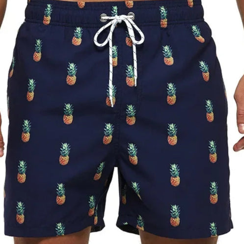 🌴 Tropical Fun for Little Explorers! Boys' Flamingo Print Swim Shorts 🏖️ - ThiGui