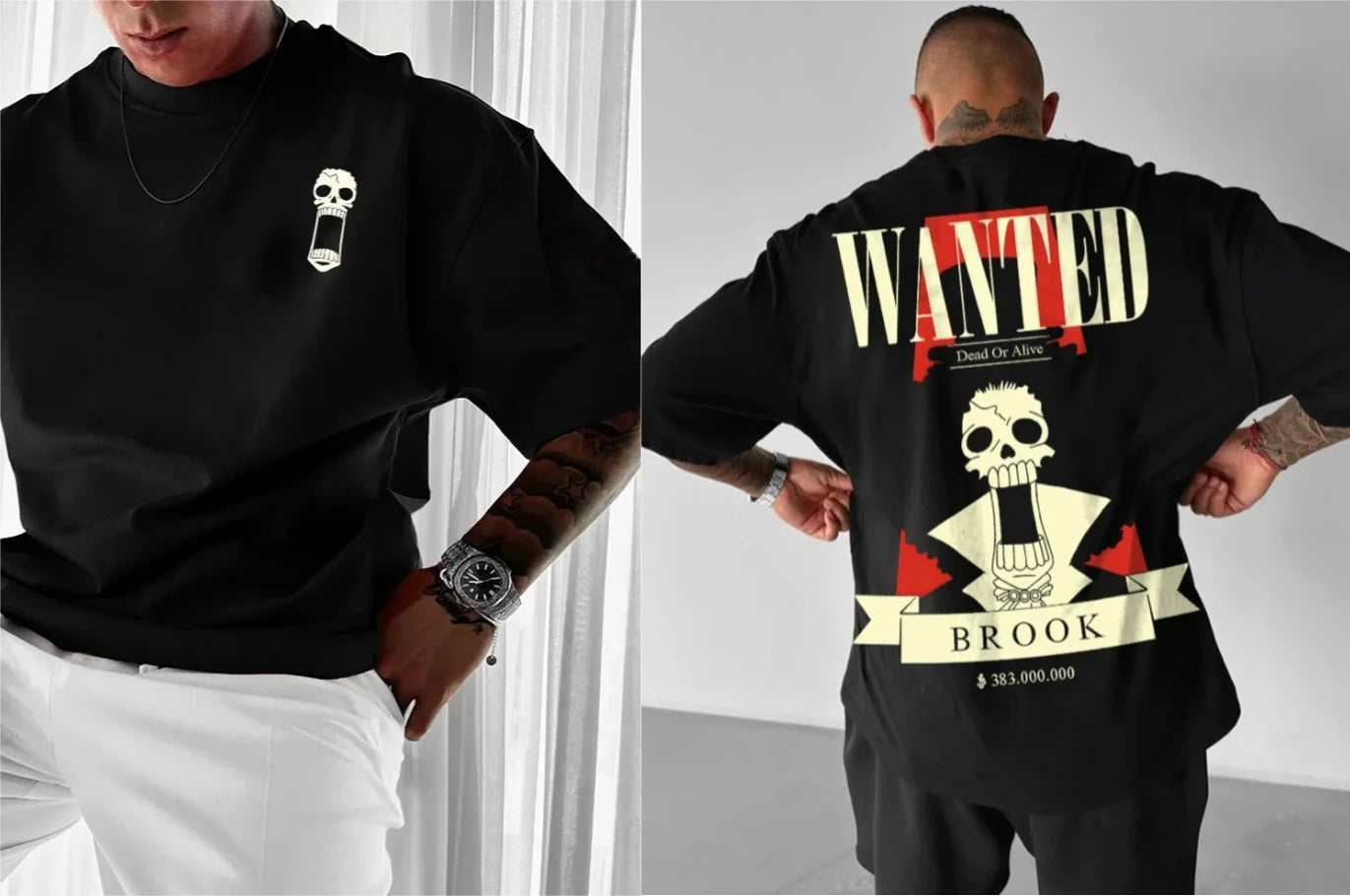 One Piece Classic Anime Tee 🏴‍☠️🔥 Summer Crew Neck T-Shirt - ThiGui