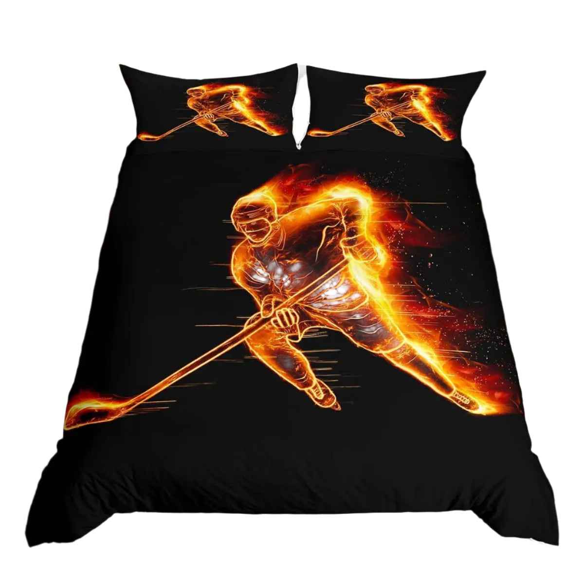 🏒 Ice Hockey Hero Duvet – Cool & Sporty Bedding for Boys Who Love the Game! - ThiGui