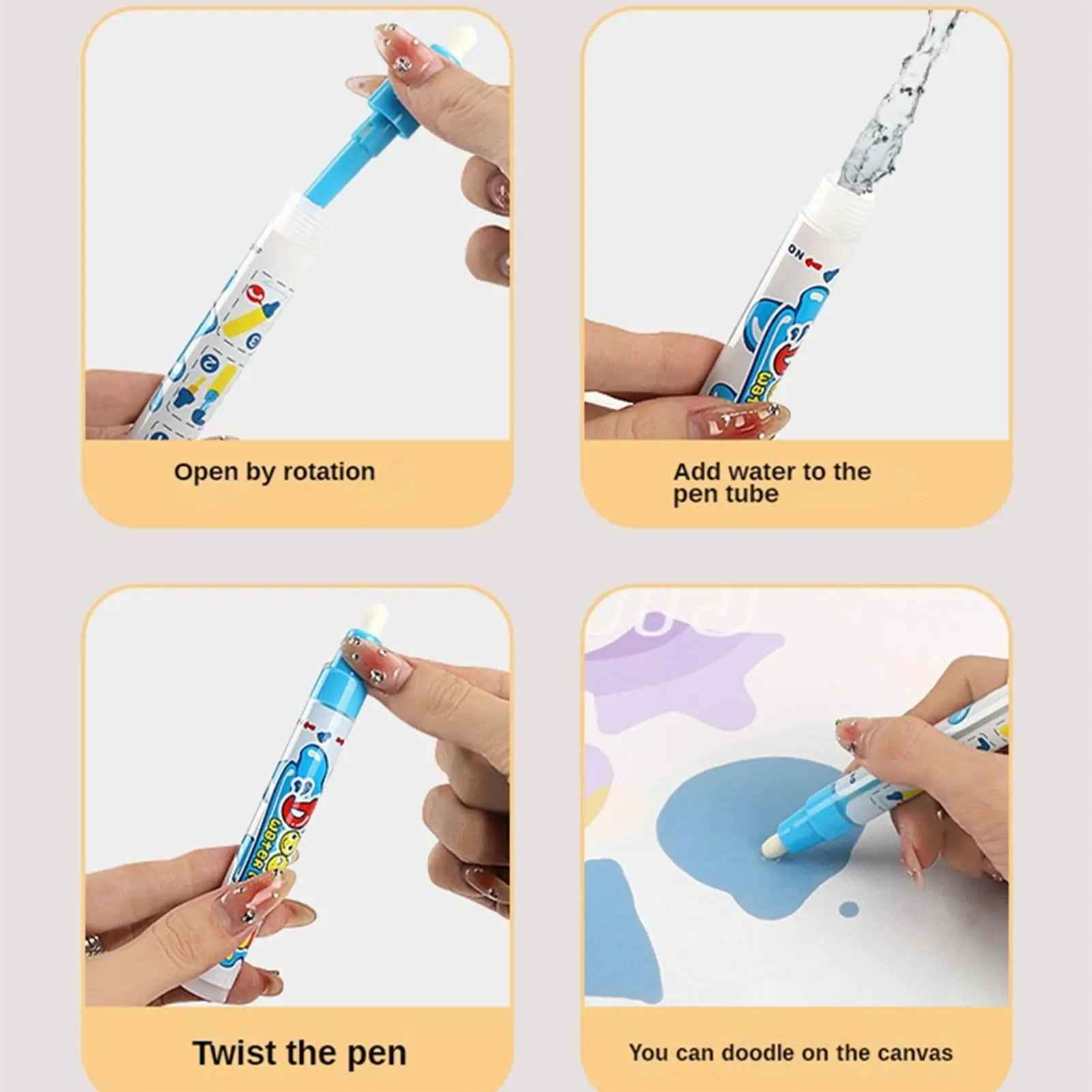💦Just Add Water! The Mess-Free Magic Drawing Mat That Keeps Boys Entertained for Hours - ThiGui