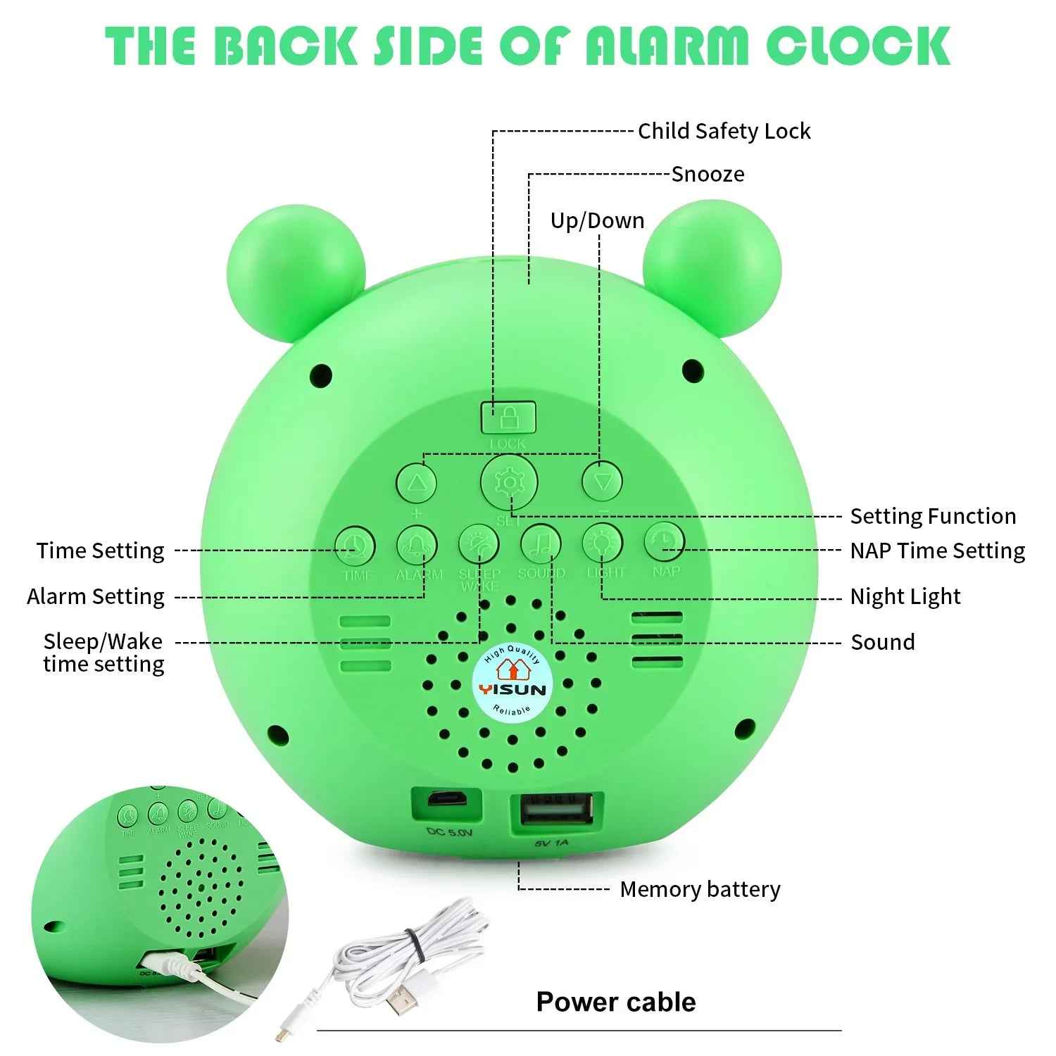 ⏰ Wake Up Happy – Animal Alarm Clock & Sleep Trainer for Kids! 🐻🌈 - ThiGui