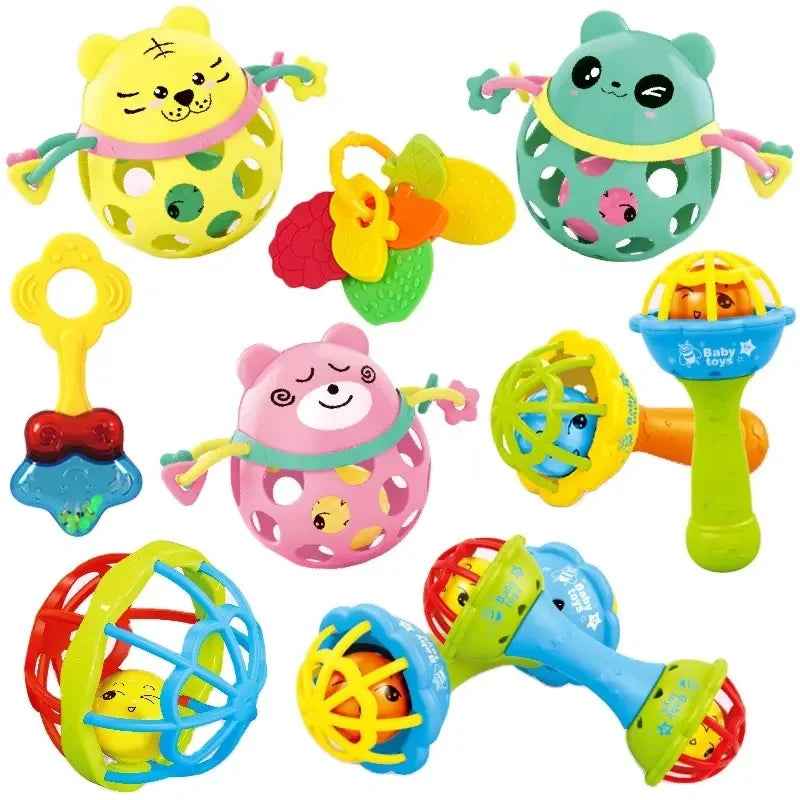 👶 Baby’s First Sensory Rattle – A Tiny Toy with Big Benefits! 🎈🐘 - ThiGui