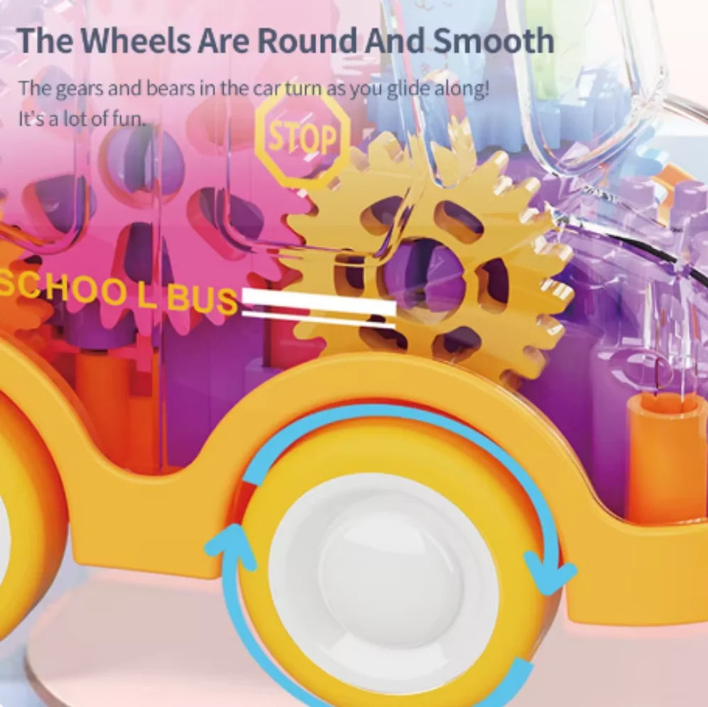 🚗 Zoom & Click Gear Car – Press-and-Go Fun for Curious Little Drivers! 🔧✨ - ThiGui
