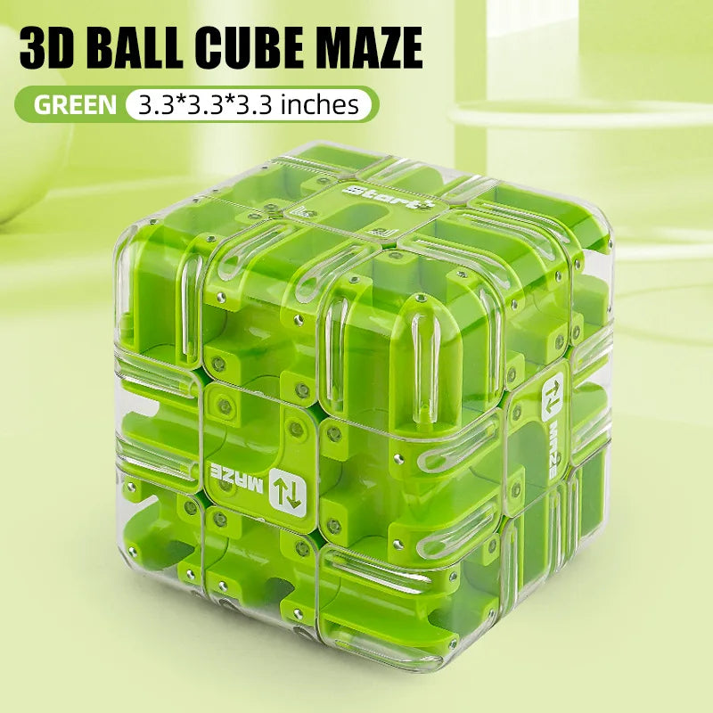 🌀🧩 3D Maze Magic Cube – Twist, Turn & Conquer the Labyrinth! 🎯💡 - ThiGui