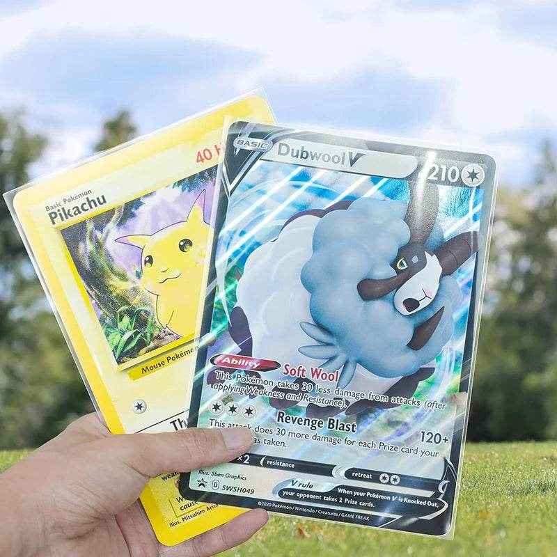 🛡️Keep Your Little Collector’s Treasures Safe with These Jumbo Pokémon Card Sleeves! - ThiGui