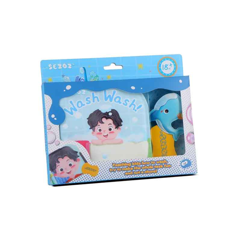 📖 Splash & Learn – Magic Bath Books That Reveal Colors with Water! 🛁🎨 - ThiGui