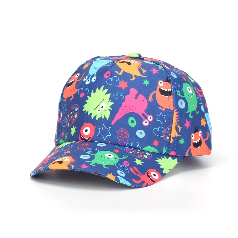 🧢 Stylish Summer Cap for Kids – Adjustable & Sun-Smart for 2–6 Year Olds! ☀️🌈 - ThiGui
