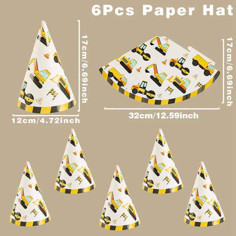 Dig In, Builders! Adorable Construction Party Set for a Wrecking Good Time 🎉 - ThiGui