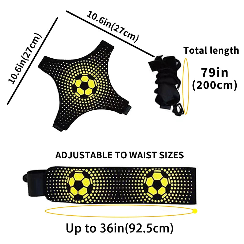 ⚽ Kids' Solo Kick Trainer | Football, Rugby & Volleyball Practice Buddy 🏃‍♂️🎯 - ThiGui