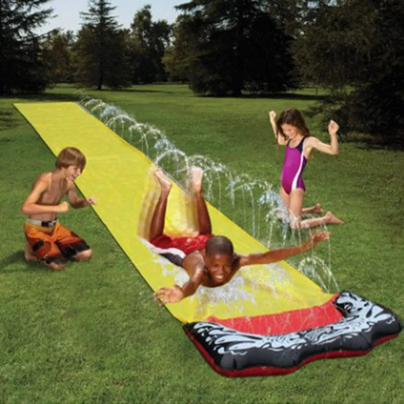 🌊💦 Slip, Slide & Smile! Backyard Water Slide with Sprinkler – The Ultimate Summer Splash 🌞👧🧒 - ThiGui