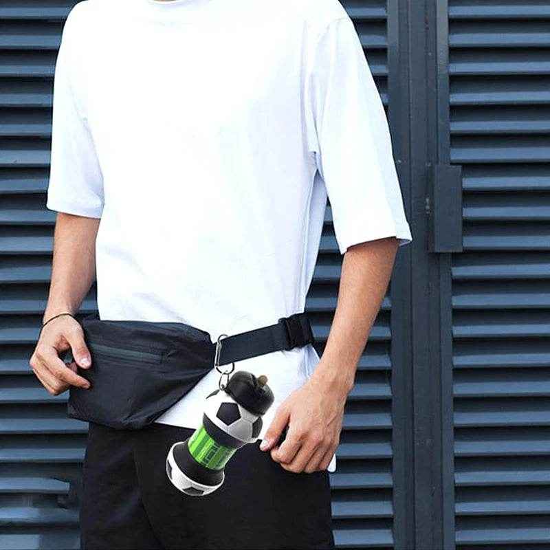 💧Foldable Sports Ball Water Bottle for Boys That’s Fun Practical and Perfect for School or Play - ThiGui