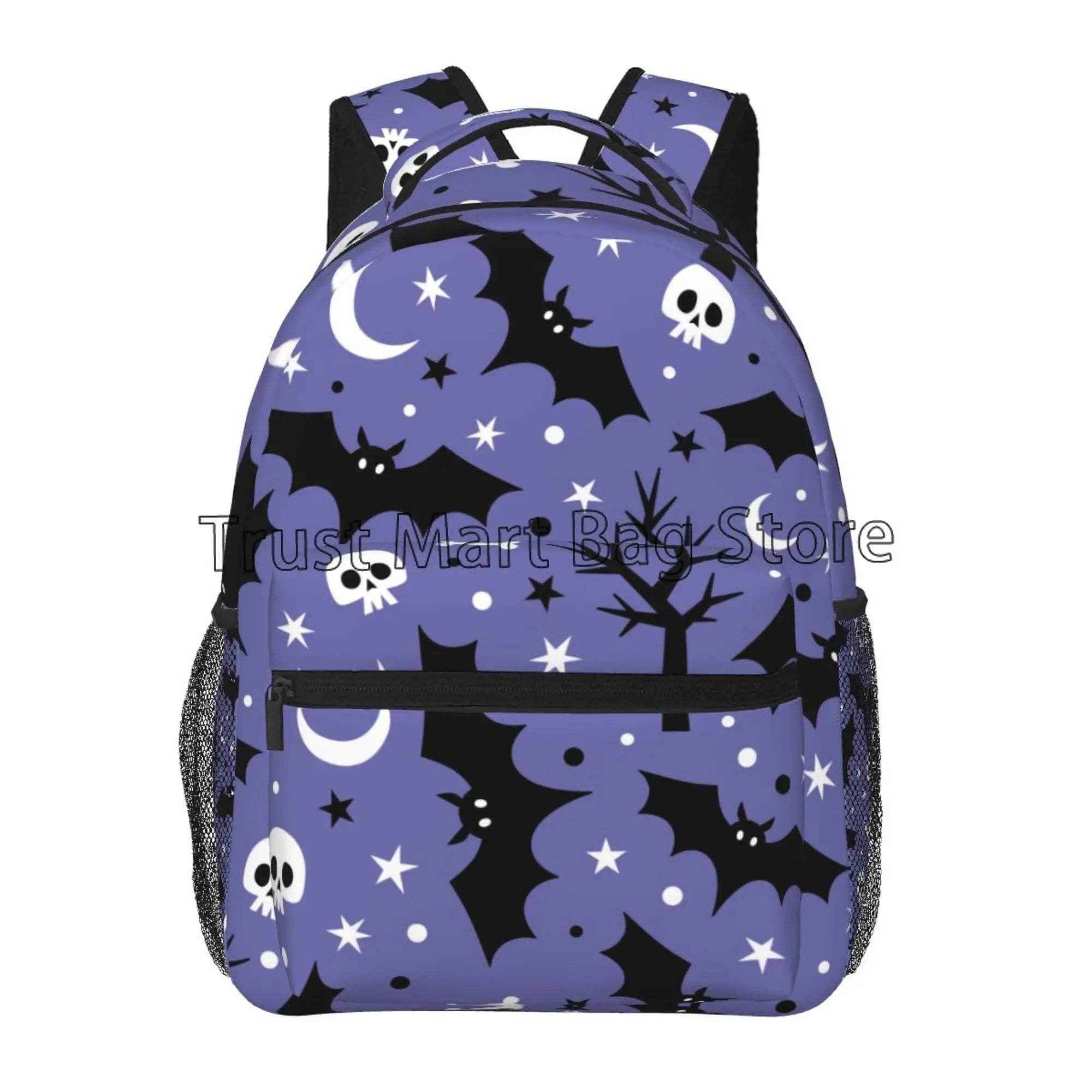 🎃 Spooky-Cute Halloween Bat Backpack – Perfect for School, Travel & Adventure! - ThiGui