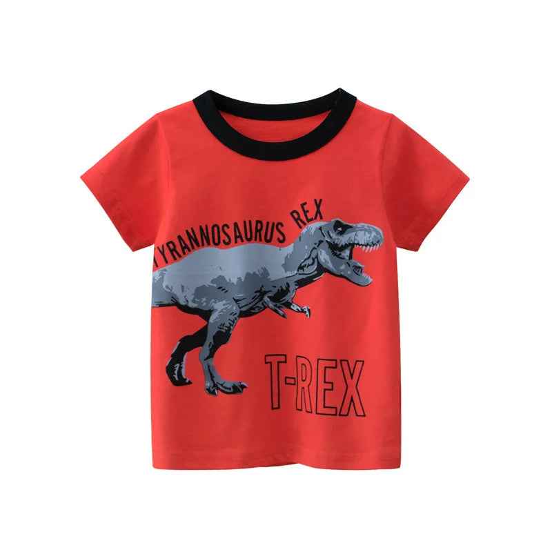 👕Cool & Comfy Cartoon T-Shirts for Boys – Perfect for Summer Fun! - ThiGui