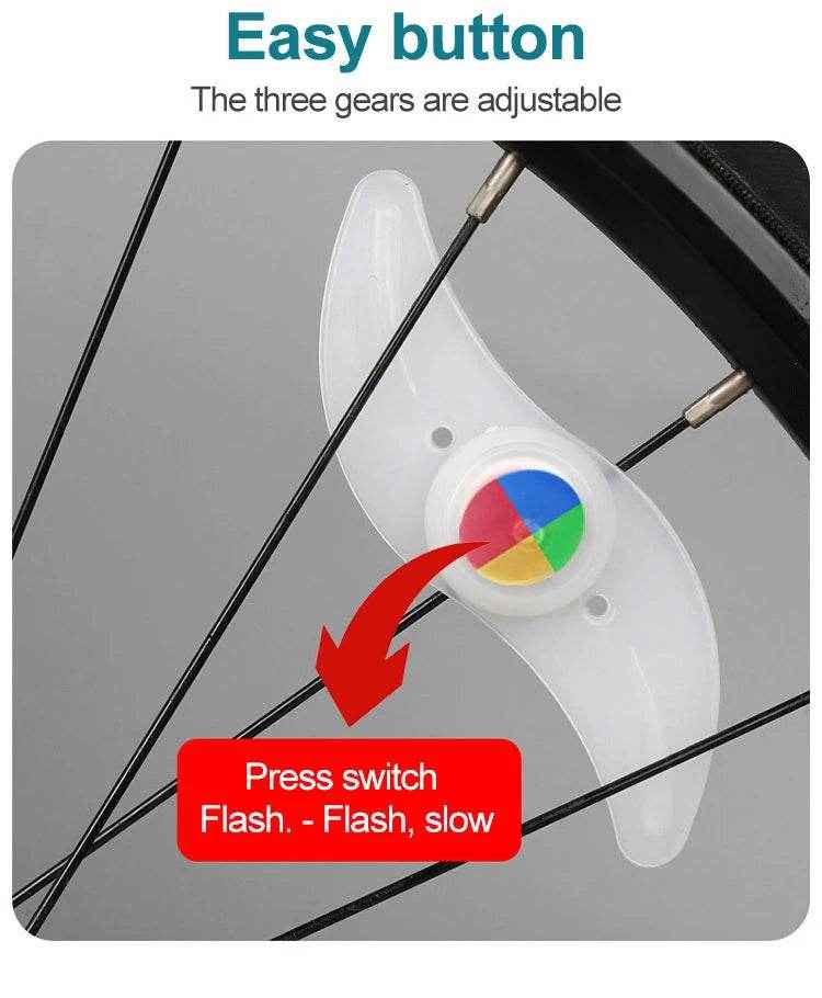 🚴Light Up the Ride! The Colorful LED Bike Spoke Lights That Make Every Cycle Magical - ThiGui