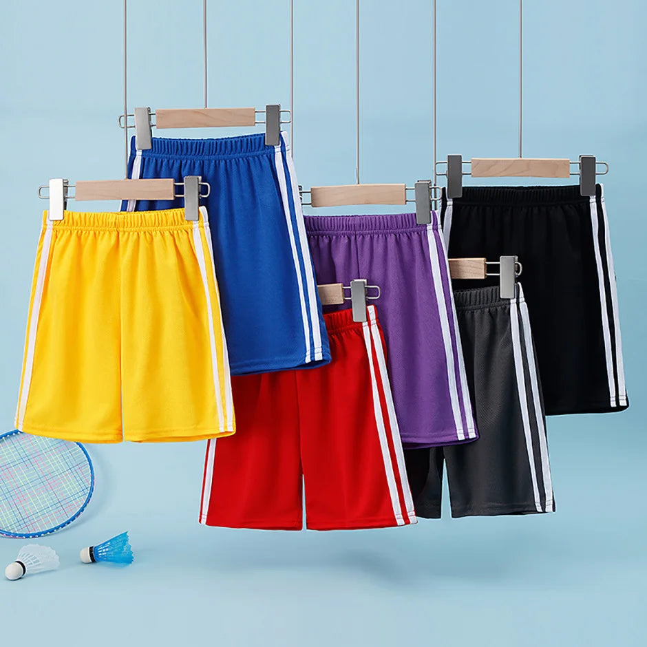 🩳 3/6-Pack Colourful Quick-Dry Kids’ Shorts – Comfy, Sporty & Everyday-Ready! ☀️👦 - ThiGui