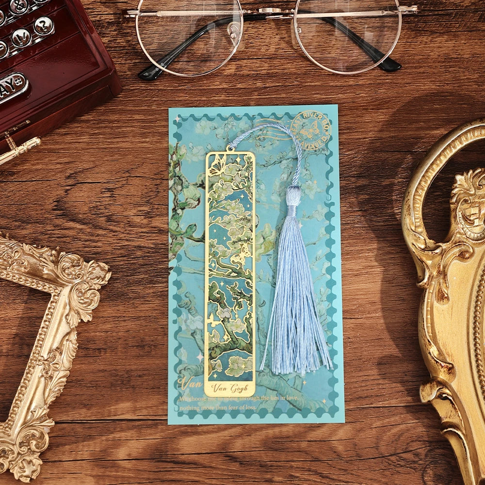 📚 Elegant Floral Bookmark – A Timeless Treat for Readers & Teachers Alike! 🌸 - ThiGui