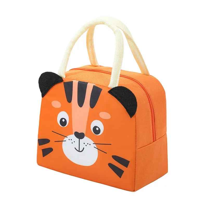 🍎 Pack the Perfect Lunch – Waterproof Cartoon Insulated Lunch Bag for Boys 🎒🥪 - ThiGui