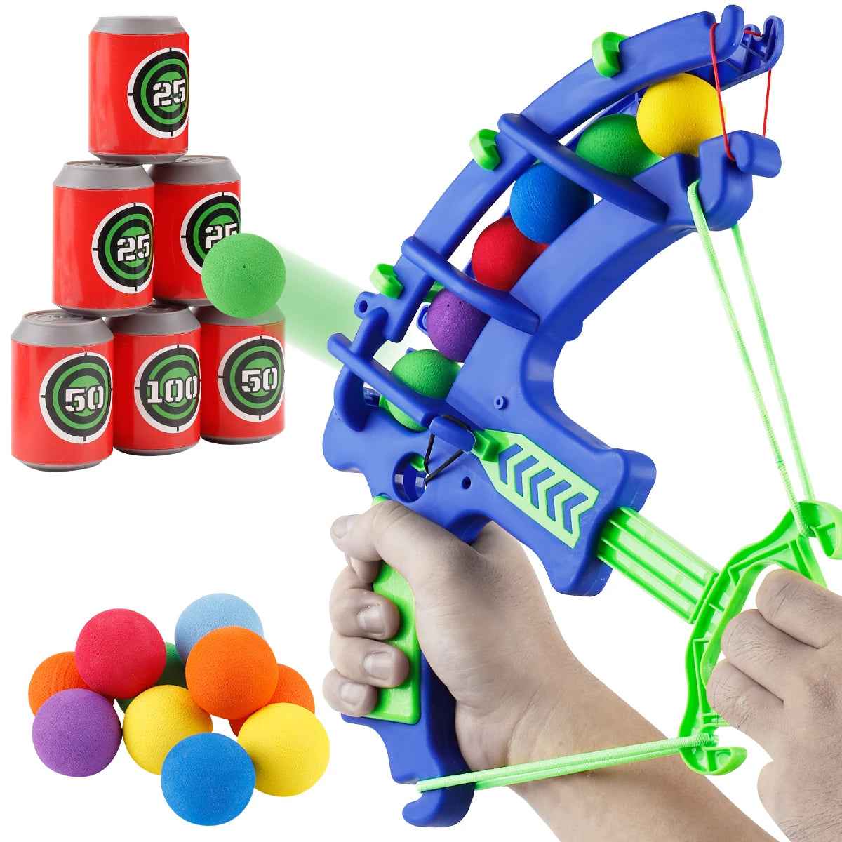🎁Ultimate Sticky Ball Slingshot Game – Outdoor Fun for Adventurous Boys! - ThiGui