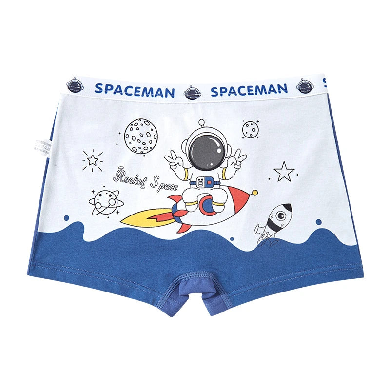🩲🧒 Cotton Cartoon Boxer Set – Soft, Breathable & Perfect for Little Movers! 🌟🧺 - ThiGui