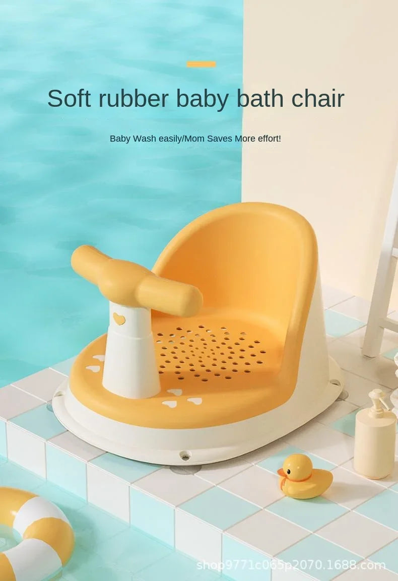 🚿Comfy Baby Shower Seat – Safe, Foldable & Perfect for Little Wigglers! 👶 - ThiGui