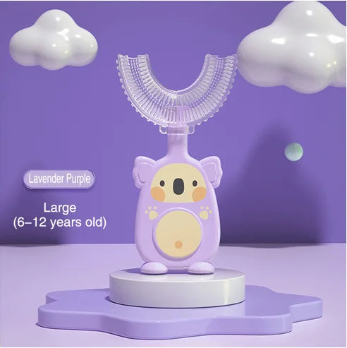 🦷 Gentle Silicone Toothbrush – Oral Care for Kids Ages 2 to 12 👶💧 - ThiGui