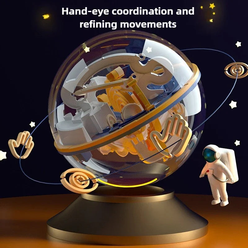 🌀 3D Puzzle Maze Ball – Twist, Turn & Learn with Every Roll! 🎯✨ - ThiGui